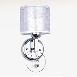 Cristal Moderno Contemporâneo Galvanizado Destaque Uplight Arandelas de Parede Luz de Parede