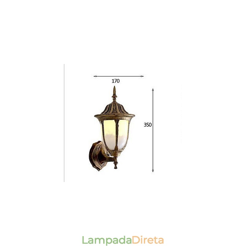 Vintage Others apresenta arandelas de parede Uplight, luminária de parede