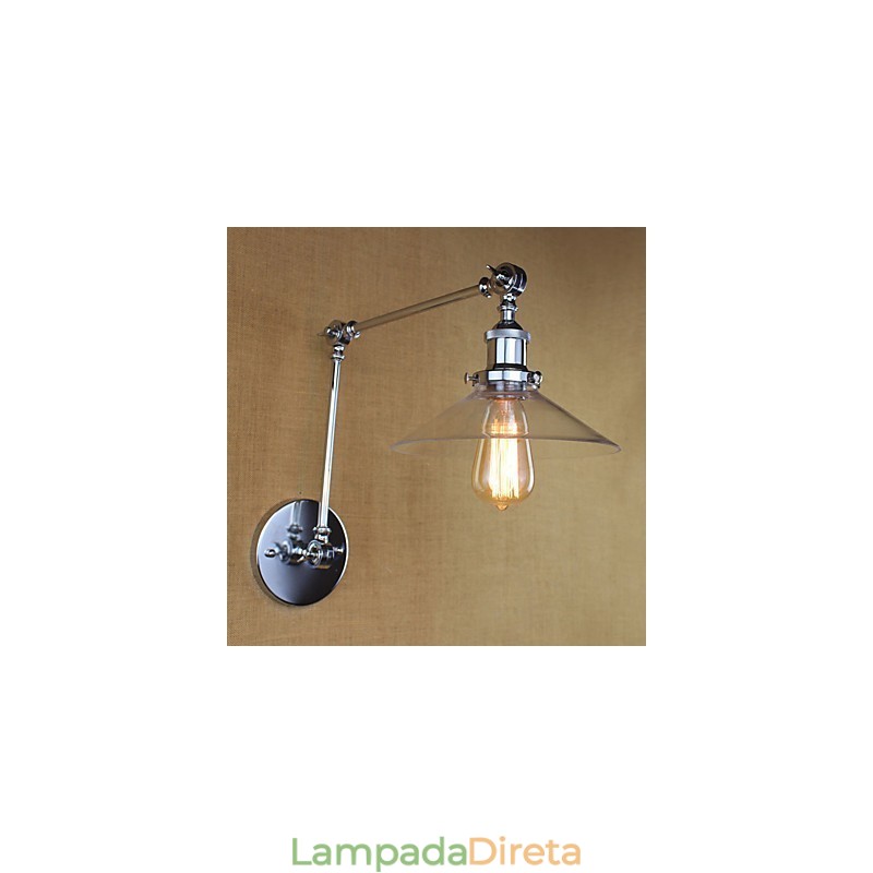 Recurso de galvanoplastia retrô vintage country para braço oscilante estilo mini, luz ambiente, balanço