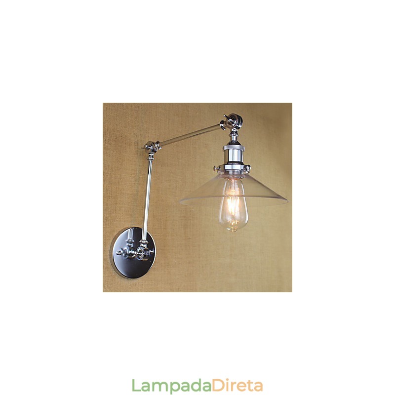 Recurso de galvanoplastia retrô vintage country para braço oscilante estilo mini, luz ambiente, balanço