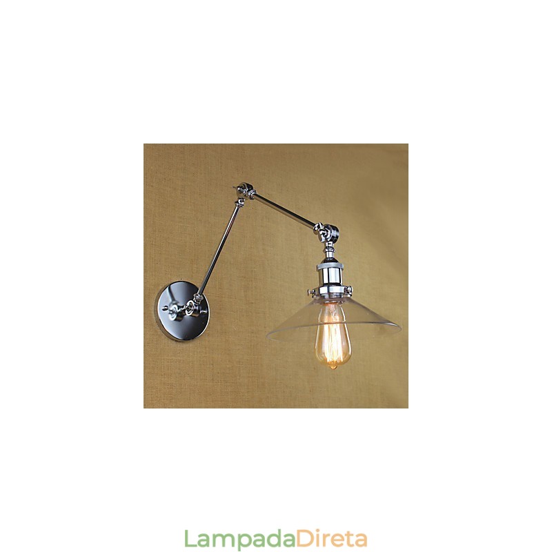 Recurso de galvanoplastia retrô vintage country para braço oscilante estilo mini, luz ambiente, balanço
