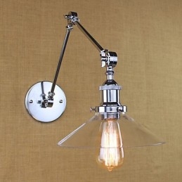 Recurso de galvanoplastia retrô vintage country para braço oscilante estilo mini, luz ambiente, balanço