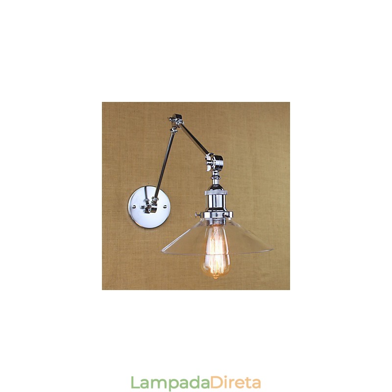 Recurso de galvanoplastia retrô vintage country para braço oscilante estilo mini, luz ambiente, balanço