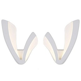 Recurso contemporâneo moderno integrado para arandelas de parede de luz ambiente estilo mini