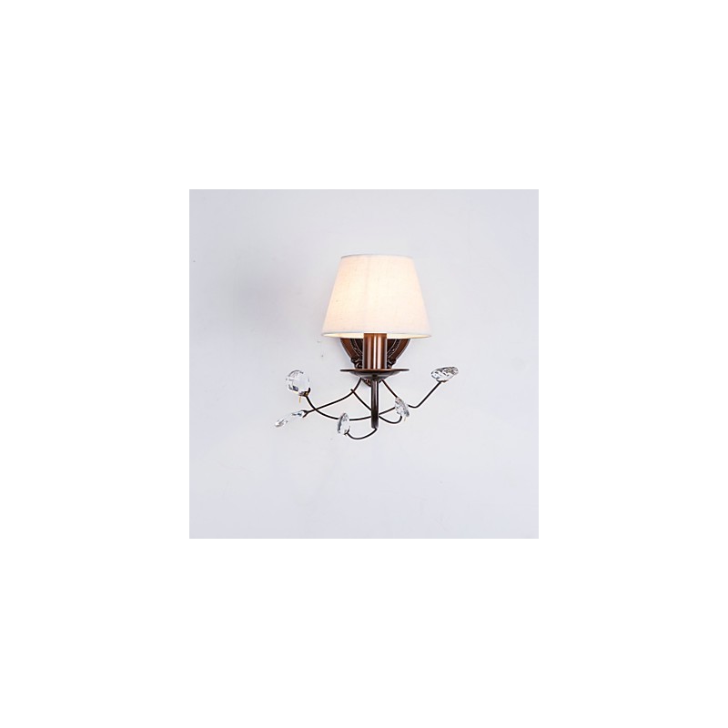 Recurso galvanizado rústico para arandelas de parede estilo mini, luz ambiente, luminária de parede