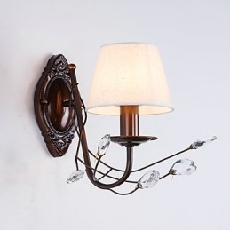 Recurso galvanizado rústico para arandelas de parede estilo mini, luz ambiente, luminária de parede