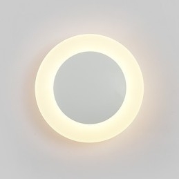 Arandelas de parede modernas e contemporâneas integradas para luz ambiente