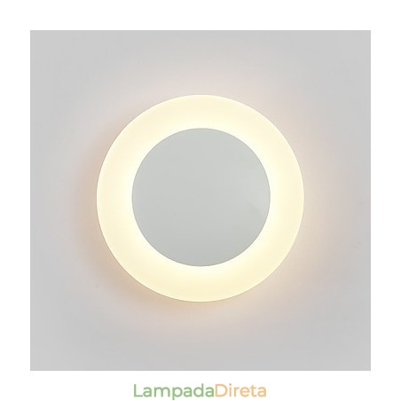 Arandelas de parede modernas e contemporâneas integradas para luz ambiente Arandelas de parede modernas e contemporâneas integradas para luz ambiente