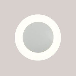 Arandelas de parede modernas e contemporâneas integradas para luz ambiente