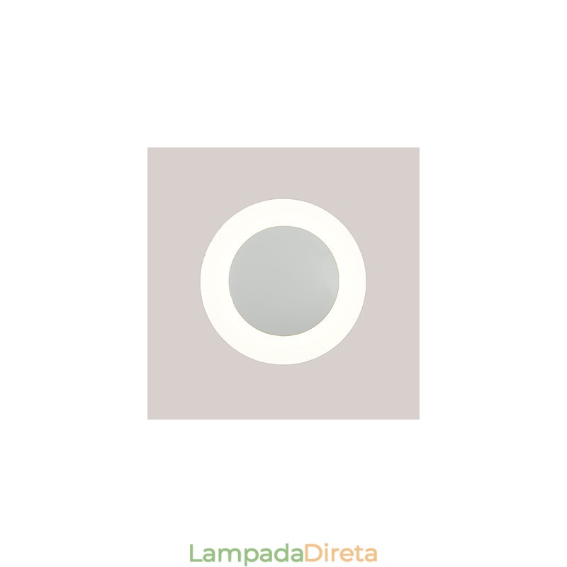 Arandelas de parede modernas e contemporâneas integradas para luz ambiente