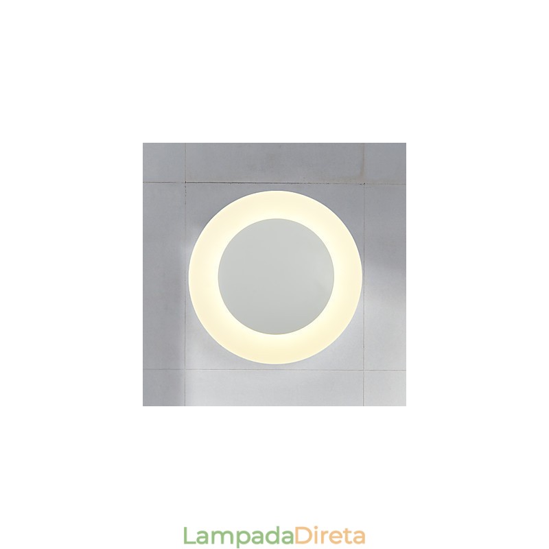 Arandelas de parede modernas e contemporâneas integradas para luz ambiente