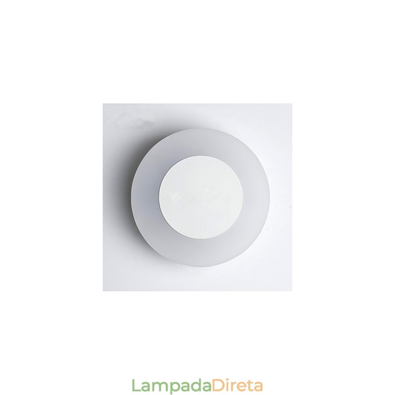 Arandelas de parede modernas e contemporâneas integradas para luz ambiente