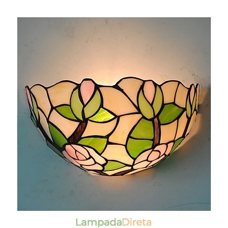 Retro Country Wall Lights Glass Shade Sala de estar Quarto Restaurante Café Bar Wall Spots Retro Country Wall Lights Glass Shade Sala de estar Quarto Restaurante Café Bar Wall Spots