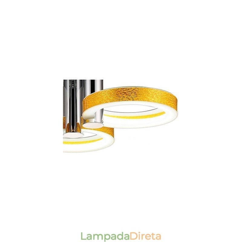 Lustre moderno contemporâneo tradicional clássico de metal cromado