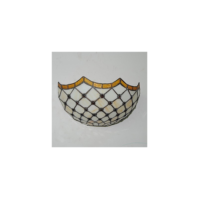 Retro Country Wall Lights Glass Shade Sala de estar Quarto Restaurante Café Bar Wall Spots