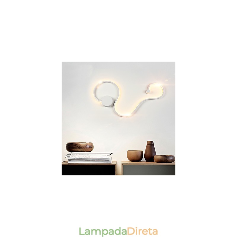 Luminárias de parede modernas criativas de metal para sala de estar, corredor, quarto, quartos de hotel, decoração de cabeceira, iluminação