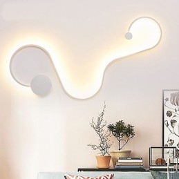 Luminárias de parede modernas criativas de metal para sala de estar, corredor, quarto, quartos de hotel, decoração de cabeceira, iluminação