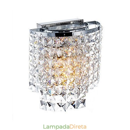 Recurso eletrogalvanizado contemporâneo moderno para arandelas de parede de cristal Downlight Recurso eletrogalvanizado contemporâneo moderno para arandelas de parede de cristal Downlight