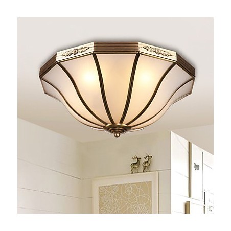 Família de luminárias de teto de cobre com design decorativo contemporâneo moderno Família de luminárias de teto de cobre com design decorativo contemporâneo moderno