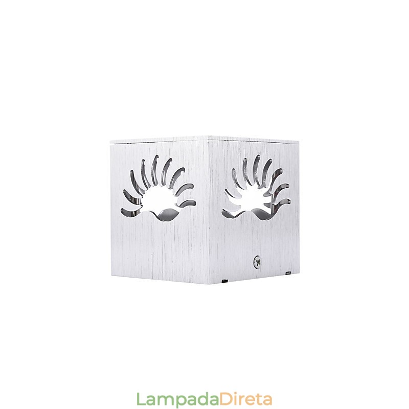 Recurso eletrogalvanizado contemporâneo moderno para arandelas de parede com luz ambiente Luz de paredeV