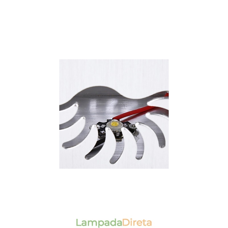 Recurso eletrogalvanizado contemporâneo moderno para arandelas de parede com luz ambiente Luz de paredeV