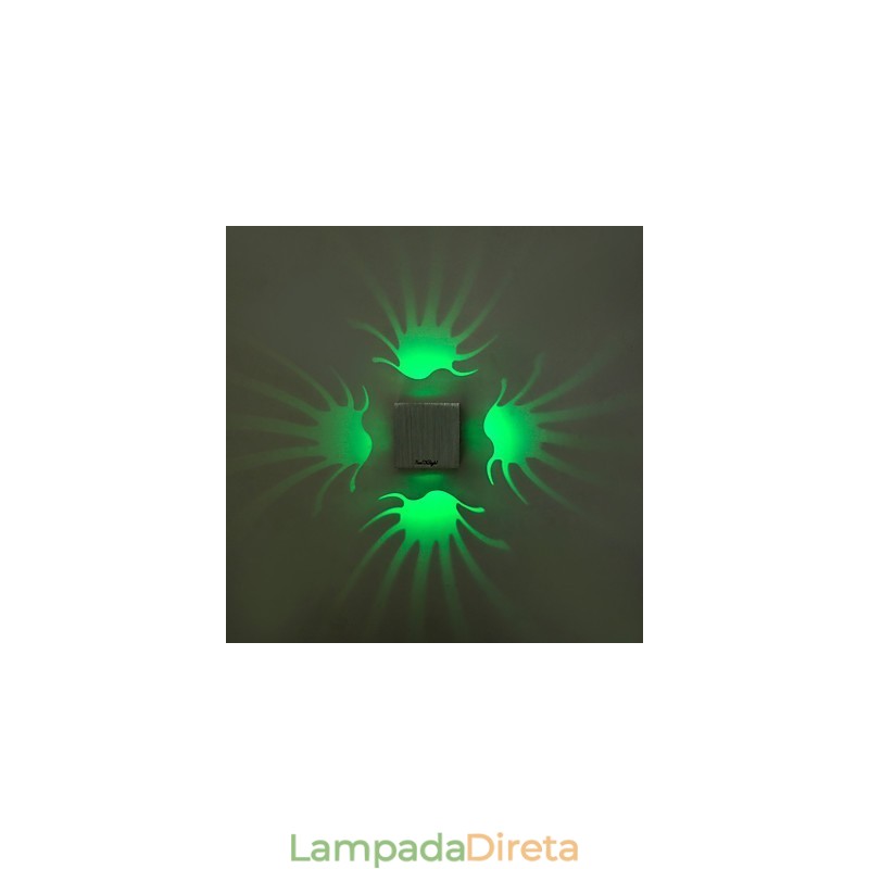 Recurso eletrogalvanizado contemporâneo moderno para arandelas de parede com luz ambiente Luz de paredeV