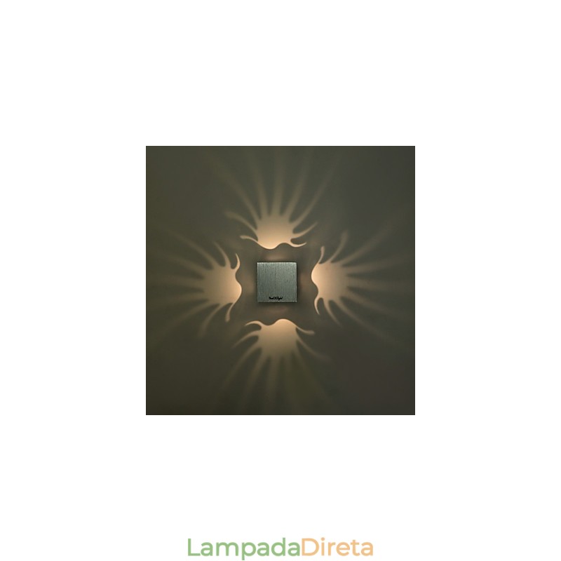 Recurso eletrogalvanizado contemporâneo moderno para arandelas de parede com luz ambiente Luz de paredeV
