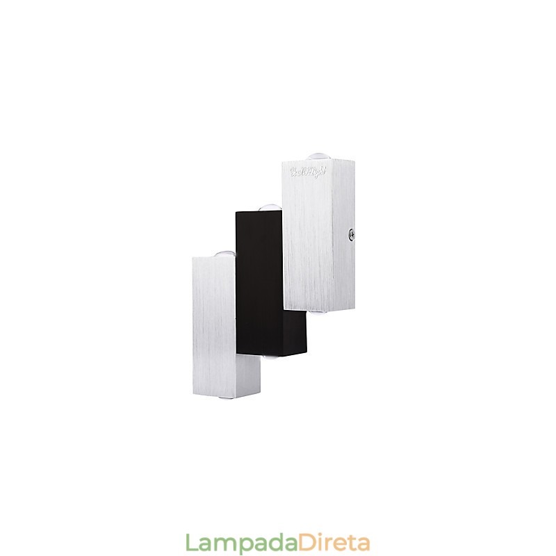 Pintura contemporânea moderna para luminárias de parede embutidas com luz ambiente estilo mini