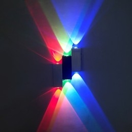 Pintura contemporânea moderna para luminárias de parede embutidas com luz ambiente estilo mini