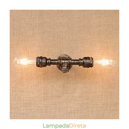 Pintura rústica de chalé para arandelas de parede com luz ambiente Pintura rústica de chalé para arandelas de parede com luz ambiente