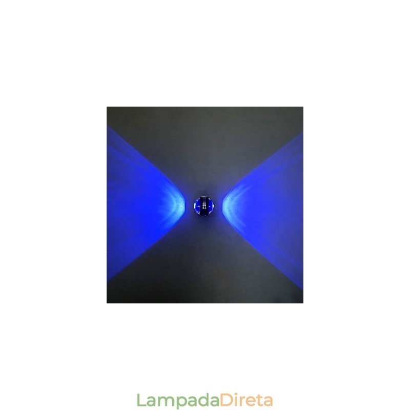Pintura contemporânea moderna para luminária de cristal duplo estilo miniV