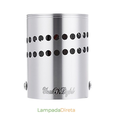 Recurso eletrogalvanizado contemporâneo moderno para luz ambiente Montagem embutida na parede V Recurso eletrogalvanizado contemporâneo moderno para luz ambiente Montagem embutida na parede V