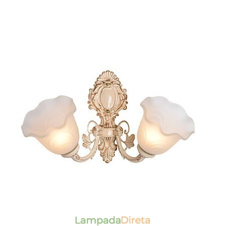 Recurso de pintura country para arandelas de parede estilo mini uplight, luminária de parede Recurso de pintura country para arandelas de parede estilo mini uplight, luminária de parede