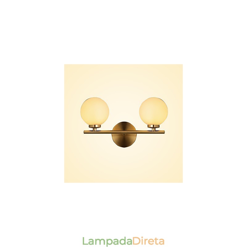 Luminária de parede moderna contemporânea bronze com recurso para estilo mini uplight arandelas de parede luz de parede