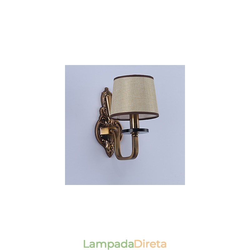 Recurso tradicional clássico galvanizado para proteção ocular Arandelas de parede Downlight Luminária de parede