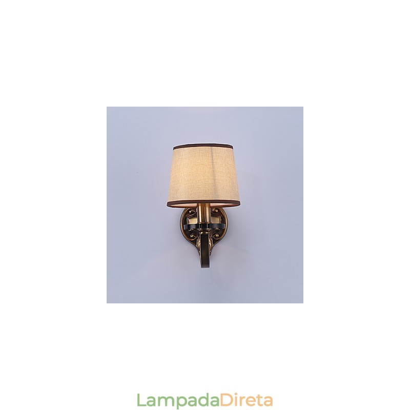 Recurso tradicional clássico galvanizado para proteção ocular Arandelas de parede Downlight Luminária de parede