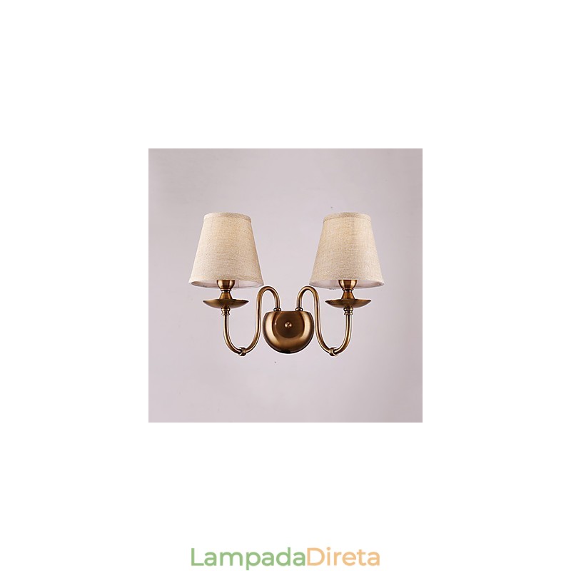 Recurso tradicional clássico galvanizado para proteção ocular Arandelas de parede Downlight Luminária de parede