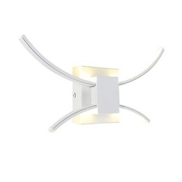 Recurso integrado moderno contemporâneo anodizado para proteção ocular, arandelas de parede Uplight, luminária de parede