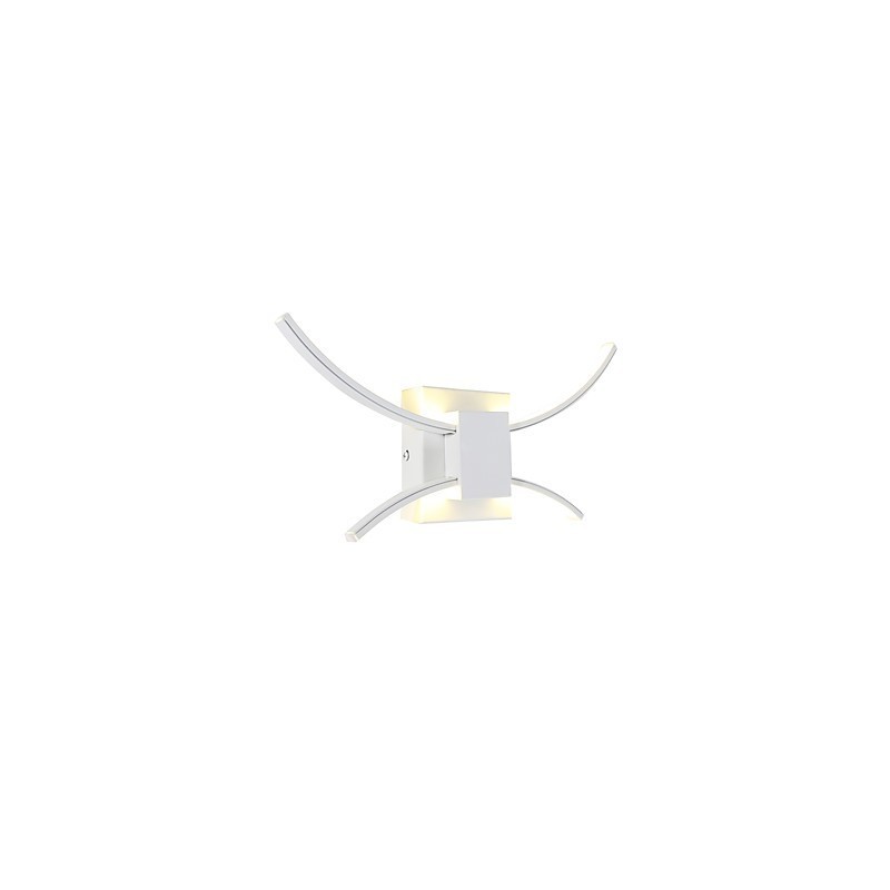 Recurso integrado moderno contemporâneo anodizado para proteção ocular, arandelas de parede Uplight, luminária de parede