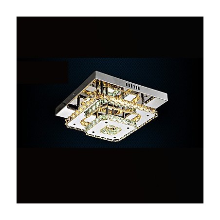 Luminárias de teto de cristal embutidas transparentes ou âmbar K9 para CE interno Luminárias de teto de cristal embutidas transparentes ou âmbar K9 para CE interno
