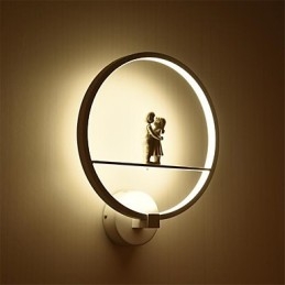 Arandelas de parede modernas e contemporâneas integradas para estilo mini, luz ambiente, luz de parede