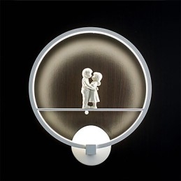 Arandelas de parede modernas e contemporâneas integradas para estilo mini, luz ambiente, luz de parede
