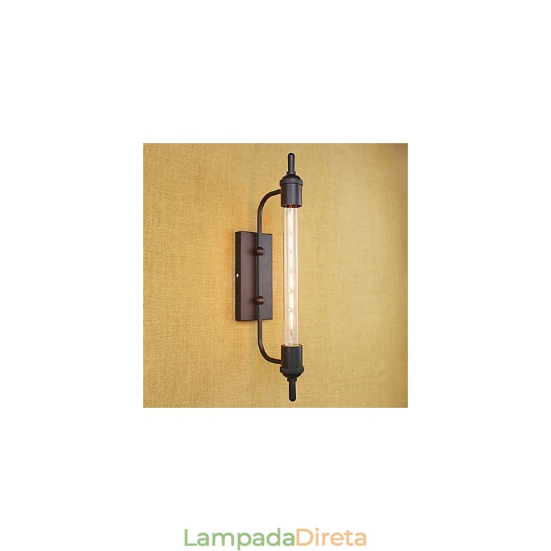 Recurso de pintura retrô country para arandelas de parede de luz ambiente estilo mini