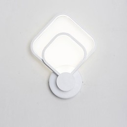Pintura contemporânea moderna integrada para arandelas de parede com luz ambiente