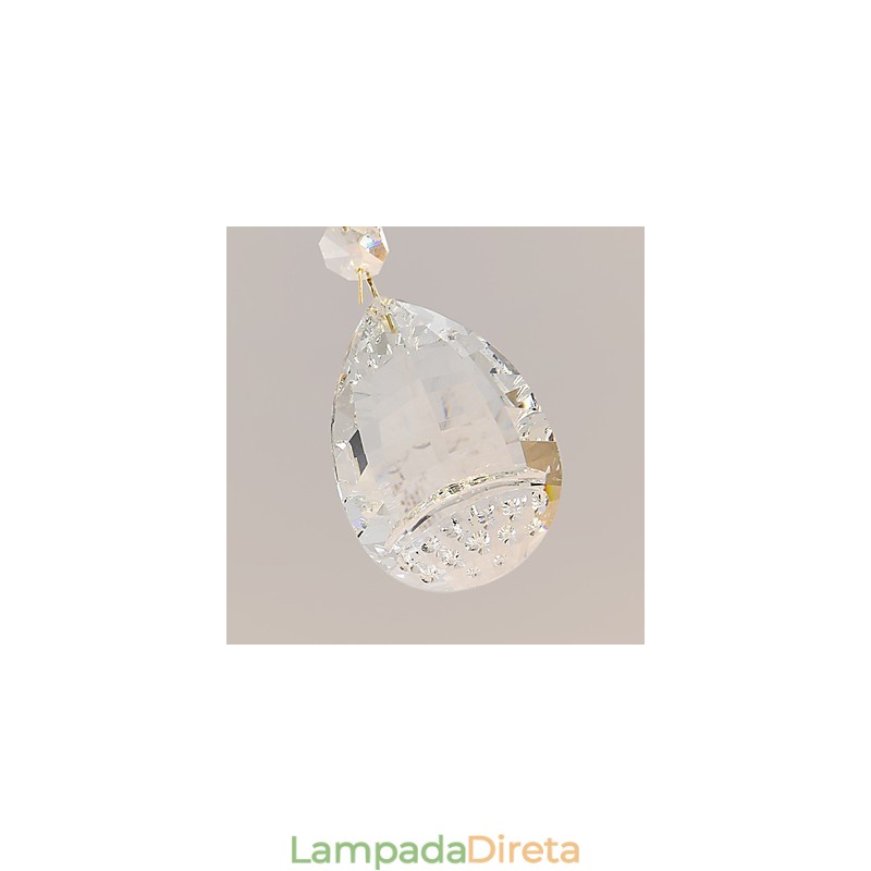 Recurso eletrogalvanizado contemporâneo moderno para arandelas de parede de luz ambiente de cristal