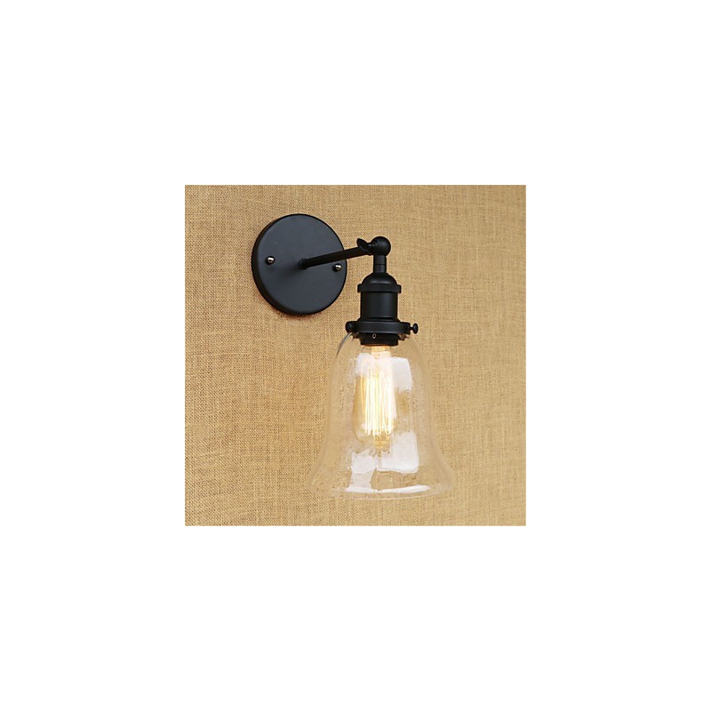 Recurso galvanizado retrô country para proteção ocular estilo mini arandelas de parede com luz ambiente
