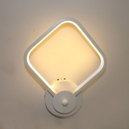 Simples e moderno quarto lâmpada de cabeceira lâmpada de parede personalidade criativa escadas lâmpada de alumínio