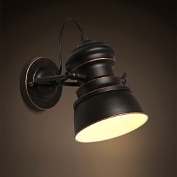 Iluminação industrial vintage retrô luxo interior quarto varanda bar corredor lâmpadas