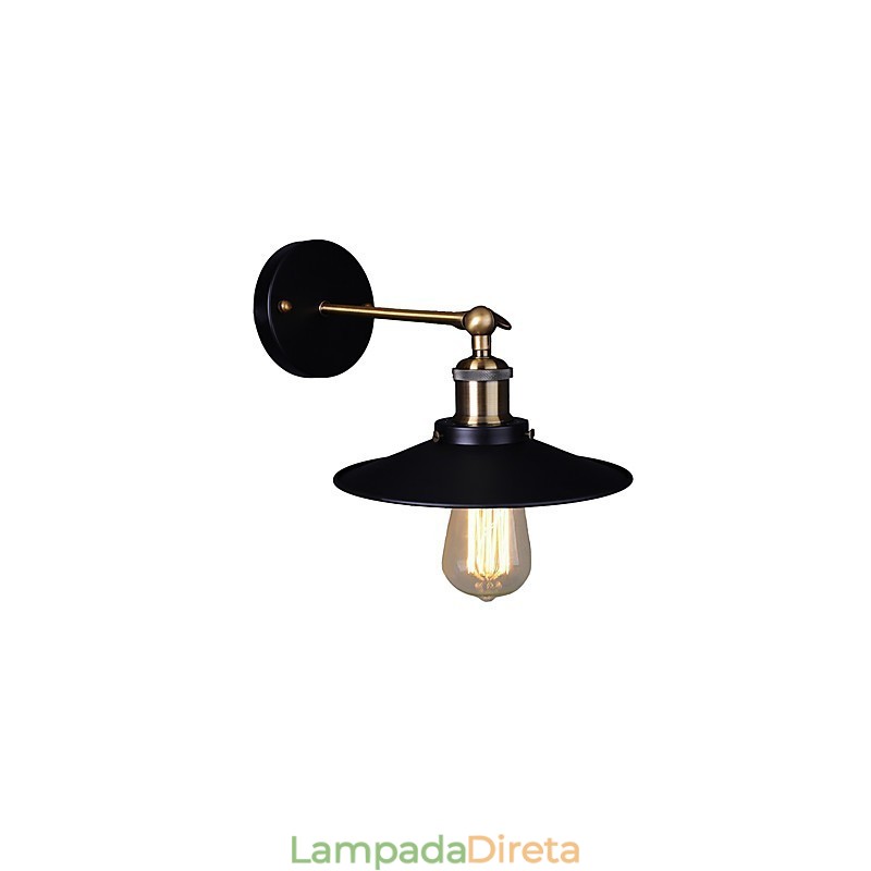 Luminária de parede loft Luminária de parede vintage Luminária de parede Lamparas Luminária de iluminação industrial Luminárias para sala de estar Quarto Luminárias residenciais