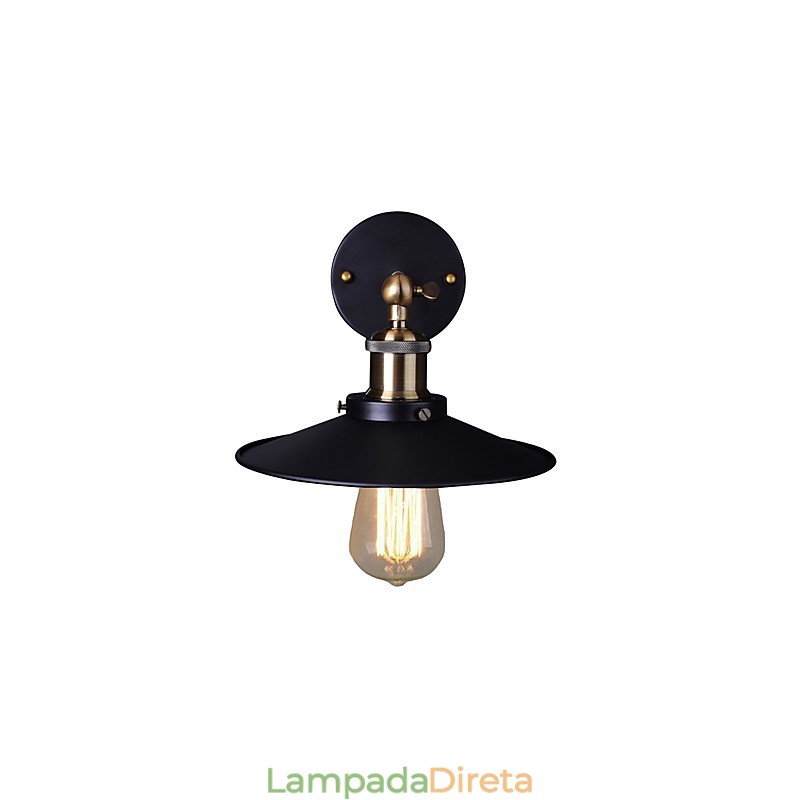 Luminária de parede loft Luminária de parede vintage Luminária de parede Lamparas Luminária de iluminação industrial Luminárias para sala de estar Quarto Luminárias residenciais